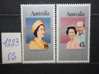 Фото марки Австралия 1977г серия **