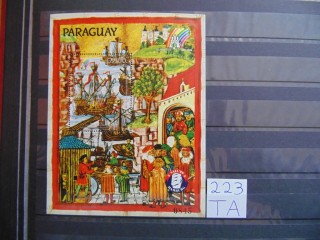 Фото марки Парагвай блок 1989г **