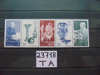 Фото марки Швеция серия 1972г **