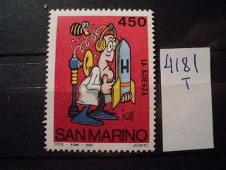 Фото марки Сан Марино 1984г **