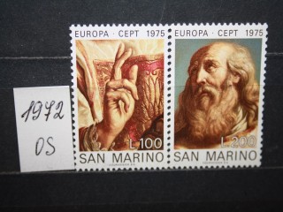 Фото марки Сан Марино 1975г серия **