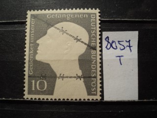 Фото марки Германия ФРГ 1953г **