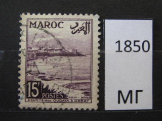 Фото марки Марокко 1952г