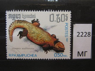 Фото марки Камбоджа 1987г