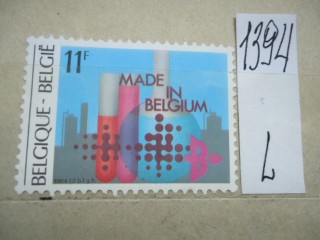 Фото марки Бельгия 1984г **
