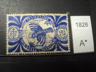 Фото марки Франц. Новая Каледония 1942г