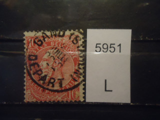 Фото марки Бельгия 1900г