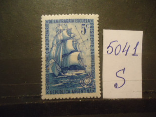 Фото марки Аргентина 1947г 1 м *
