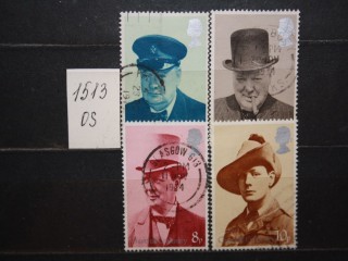 Фото марки Великобритания 1974г серия