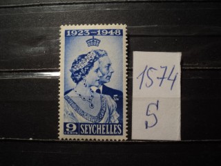 Фото марки Сейшельские острова 1948г *