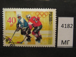 Фото марки Польша 1968г