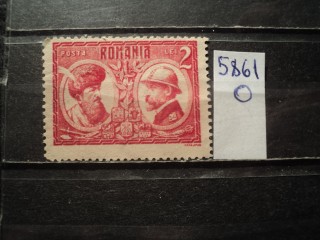 Фото марки Румыния 1920г *