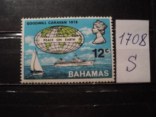 Фото марки Багамские острова 1970г *
