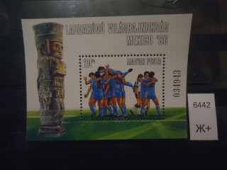 Фото марки Польша 1986г блок **