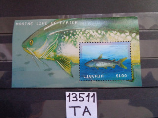 Фото марки Либерия 2001г **