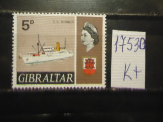 Фото марки Брит. Гибралтар 1953г **