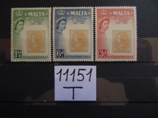 Фото марки Британская Мальта серия 1960г **