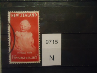Фото марки Новая Зеландия 1952г