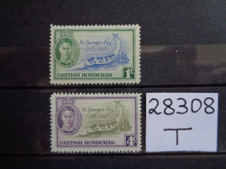 Фото марки Британский Гондурас 1949г **