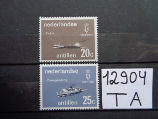 Фото марки Голландские Антильские Острова 1967г **