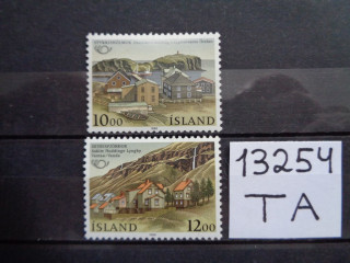 Фото марки Исландия серия 1986г **