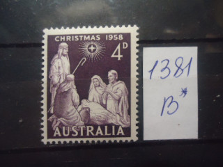 Фото марки Австралия 1958г **