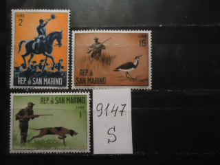Фото марки Сан Марино 1962г **