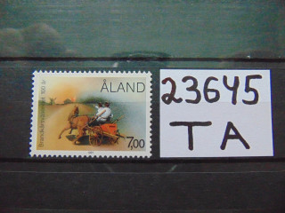 Фото марки Аландские Острова марка 1987г **