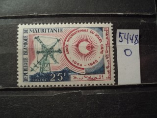 Фото марки Мавритания 1964г *