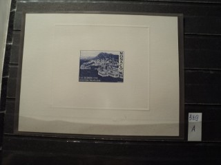 Фото марки Монако почтовая карточка **
