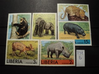 Фото марки Либерия серия 1976г **