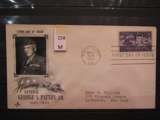 Фото марки США 1953г FDC (первый день гашения)