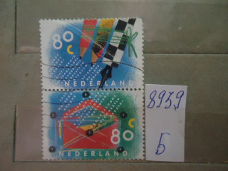 Фото марки Нидерланды сцепка