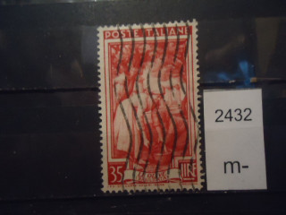 Фото марки Италия 1950г