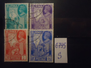 Фото марки Брит. Бирма 1946г