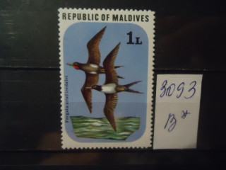 Фото марки Мальдивские острова 1977г **