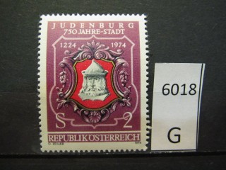 Фото марки Австрия 1974г *