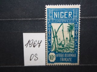 Фото марки Французский Нигер *