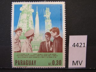 Фото марки Парагвай 1967г *
