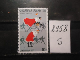 Фото марки Остров Рождества 1977г **