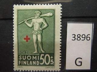 Фото марки Финляндия 1943г *