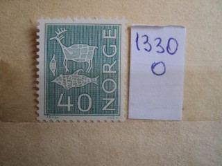 Фото марки Норвегия 1968г **