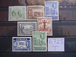 Фото марки Британская Ямайка серия 1945г **