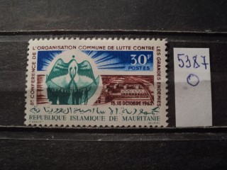 Фото марки Мавритания 1962г *