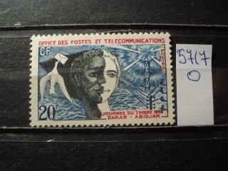 Фото марки Франц. Западная Африка 1959г *