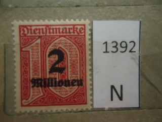 Фото марки Германия Рейх 1923г **