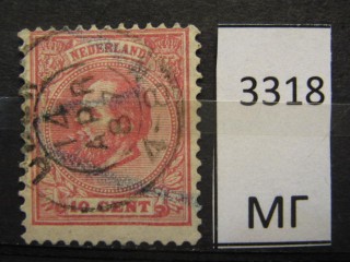 Фото марки Нидерланды 1872г