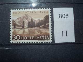 Фото марки Швейцария 1955г **