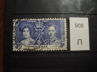 Фото марки Брит. Нигерия 1937г