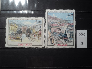 Фото марки Монако 1985г **